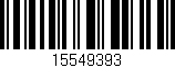 Código de barras (EAN, GTIN, SKU, ISBN): '15549393'