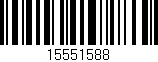 Código de barras (EAN, GTIN, SKU, ISBN): '15551588'