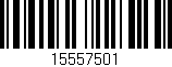 Código de barras (EAN, GTIN, SKU, ISBN): '15557501'