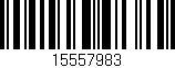 Código de barras (EAN, GTIN, SKU, ISBN): '15557983'
