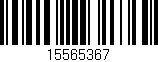 Código de barras (EAN, GTIN, SKU, ISBN): '15565367'