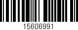 Código de barras (EAN, GTIN, SKU, ISBN): '15606991'