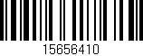 Código de barras (EAN, GTIN, SKU, ISBN): '15656410'