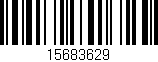 Código de barras (EAN, GTIN, SKU, ISBN): '15683629'