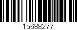 Código de barras (EAN, GTIN, SKU, ISBN): '15688277'