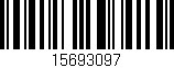 Código de barras (EAN, GTIN, SKU, ISBN): '15693097'