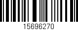 Código de barras (EAN, GTIN, SKU, ISBN): '15696270'