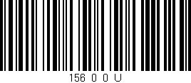 Código de barras (EAN, GTIN, SKU, ISBN): '156_0_0_U'