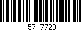 Código de barras (EAN, GTIN, SKU, ISBN): '15717728'