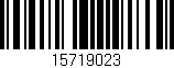 Código de barras (EAN, GTIN, SKU, ISBN): '15719023'