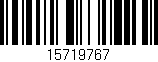 Código de barras (EAN, GTIN, SKU, ISBN): '15719767'