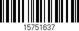 Código de barras (EAN, GTIN, SKU, ISBN): '15751637'