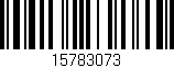 Código de barras (EAN, GTIN, SKU, ISBN): '15783073'