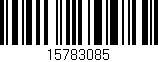 Código de barras (EAN, GTIN, SKU, ISBN): '15783085'