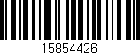 Código de barras (EAN, GTIN, SKU, ISBN): '15854426'