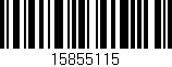 Código de barras (EAN, GTIN, SKU, ISBN): '15855115'