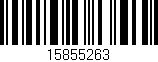 Código de barras (EAN, GTIN, SKU, ISBN): '15855263'