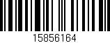 Código de barras (EAN, GTIN, SKU, ISBN): '15856164'