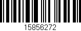 Código de barras (EAN, GTIN, SKU, ISBN): '15856272'