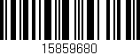 Código de barras (EAN, GTIN, SKU, ISBN): '15859680'