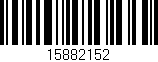 Código de barras (EAN, GTIN, SKU, ISBN): '15882152'