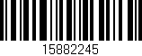 Código de barras (EAN, GTIN, SKU, ISBN): '15882245'