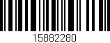 Código de barras (EAN, GTIN, SKU, ISBN): '15882280'