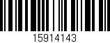 Código de barras (EAN, GTIN, SKU, ISBN): '15914143'