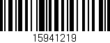 Código de barras (EAN, GTIN, SKU, ISBN): '15941219'