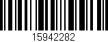 Código de barras (EAN, GTIN, SKU, ISBN): '15942282'