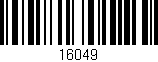 Código de barras (EAN, GTIN, SKU, ISBN): '16049'