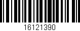 Código de barras (EAN, GTIN, SKU, ISBN): '16121390'