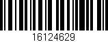 Código de barras (EAN, GTIN, SKU, ISBN): '16124629'