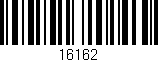 Código de barras (EAN, GTIN, SKU, ISBN): '16162'