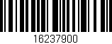 Código de barras (EAN, GTIN, SKU, ISBN): '16237900'
