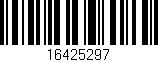 Código de barras (EAN, GTIN, SKU, ISBN): '16425297'