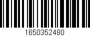 Código de barras (EAN, GTIN, SKU, ISBN): '1650352480'