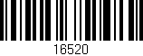 Código de barras (EAN, GTIN, SKU, ISBN): '16520'