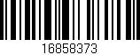 Código de barras (EAN, GTIN, SKU, ISBN): '16858373'