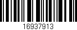 Código de barras (EAN, GTIN, SKU, ISBN): '16937913'