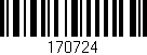 Código de barras (EAN, GTIN, SKU, ISBN): '170724'