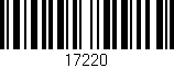 Código de barras (EAN, GTIN, SKU, ISBN): '17220'