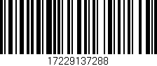 Código de barras (EAN, GTIN, SKU, ISBN): '17229137288'