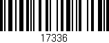 Código de barras (EAN, GTIN, SKU, ISBN): '17336'
