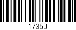 Código de barras (EAN, GTIN, SKU, ISBN): '17350'
