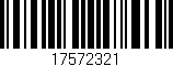 Código de barras (EAN, GTIN, SKU, ISBN): '17572321'
