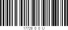 Código de barras (EAN, GTIN, SKU, ISBN): '17728_0_0_U'