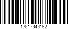 Código de barras (EAN, GTIN, SKU, ISBN): '17817343152'
