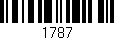 Código de barras (EAN, GTIN, SKU, ISBN): '1787'