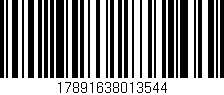 Código de barras (EAN, GTIN, SKU, ISBN): '17891638013544'